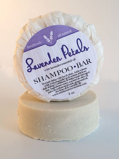 ShampooLavender Petals Shampoo Bar ~ All Natural Essential Oil Handmade in USAACEshampooSaving Shepherd