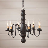 Chandeliers & Ceiling FixturesMANASSAS 6-Arm Wood Chandelier MADE in the USA HARTFORD FINISHESchandelierchandeliersSaving Shepherd