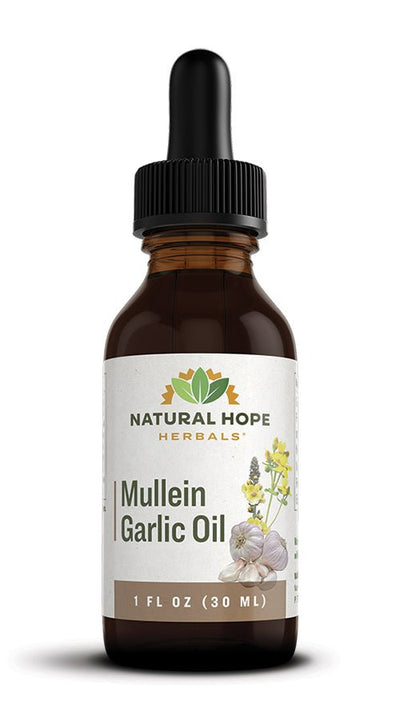 Herbal OilMULLEIN GARLIC OIL - Gentle Herbal Ear Drop FormulagarlichealthSaving Shepherd