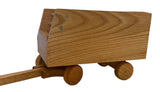 Wooden & Handcrafted ToysOAK CAB TRACTOR & FORAGE WAGON - Amish Handmade Wooden Farm ToytoytoysSaving Shepherd