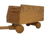 Wooden & Handcrafted ToysOAK CAB TRACTOR & FORAGE WAGON - Amish Handmade Wooden Farm ToytoytoysSaving Shepherd