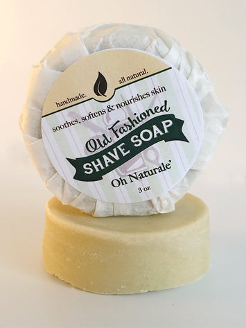 Shaving ProductsOh Naturale Shave Soap ~ All Natural Handmade Shaving Disk 3oz BarACEshavingSaving Shepherd