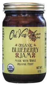 JamORGANIC BLUEBERRY JAM - 100% All Natural Whole Fruit Spread USAblueberryfarm marketSaving Shepherd