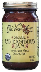 JamORGANIC RED RASPBERRY JAM - 100% All Natural Blended Whole Fruit Preserve Spreadfarm marketjamSaving Shepherd