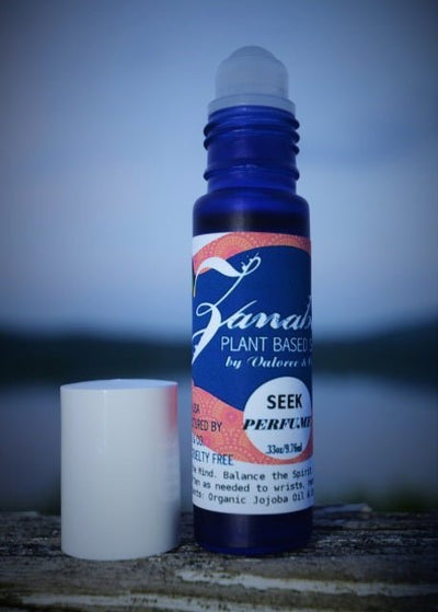 Perfume"SEEK" Unisex Aromatherapy Perfume ~ Organic Birch & Citrus Roll On FragranceACEchemical freeSaving Shepherd