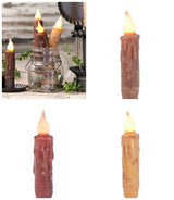 Candles & Candle Accessories4" Decor Candles - Set of Six (6) Battery Operated Tapers with Timer - Available in 3 ColorsaccentcandelabraSaving Shepherd