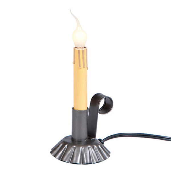 Friendship Electric Window Candle — Smokey Black