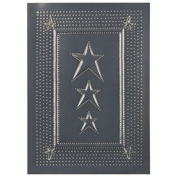 Embossed Country Star Tin Cabinet Panels. Panels only; select the finish and quantity before ordering.