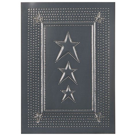Embossed Country Star Tin Cabinet Panels. Panels only; select the finish and quantity before ordering.