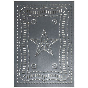 Federal Punched Tin Cabinet Panels. Panels only; select the finish and quantity before ordering.