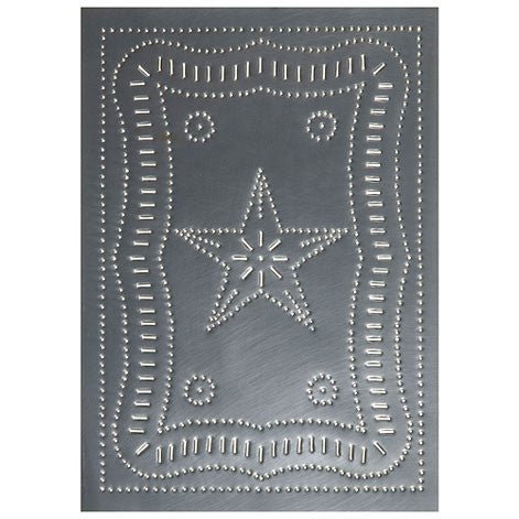 Federal Punched Tin Cabinet Panels. Panels only; select the finish and quantity before ordering.