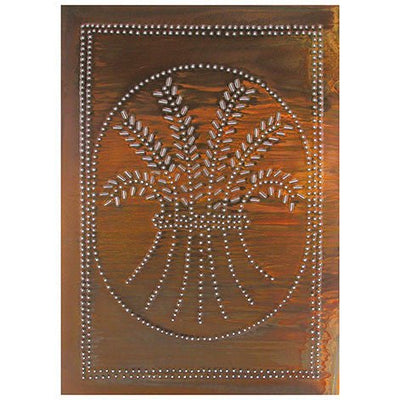 Punched Tin Panels4 Punched Tin Panels ~ Handcrafted Vertical Primitive COUNTRY WHEAT Design in 4 Finishespunched tinpunched tin panelsSaving Shepherd