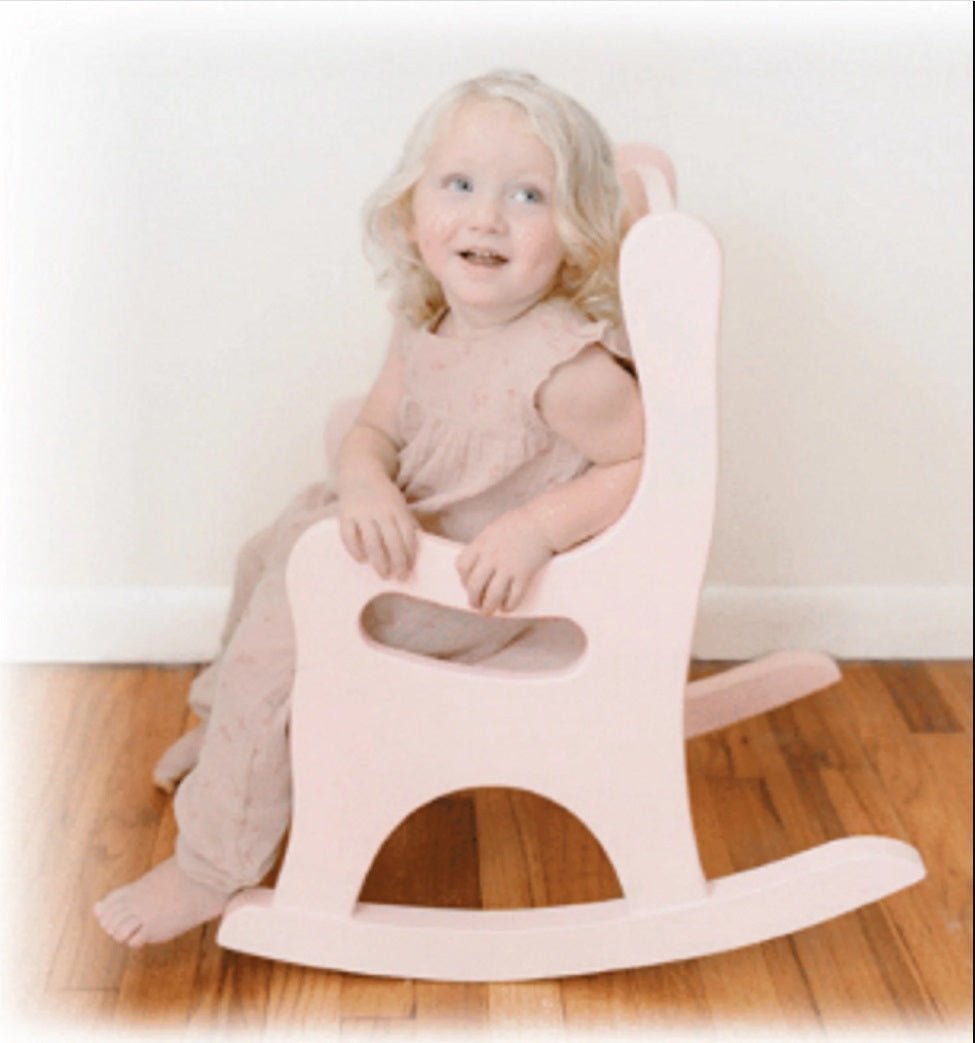 Wooden & Handcrafted Toys CHILDREN'S ROCKING CHAIR Handmade – Saving ...