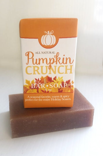 SoapPumpkin Crunch Soap ~ All Natural Handmade 3.5ozACEsoapSaving Shepherd
