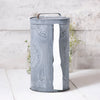 PrimitivesPUNCHED TIN PAPER TOWEL DISPENSER ~ Primitive Kitchen Counter Holder in Weathered Zinc FinishcolonialcountrySaving Shepherd