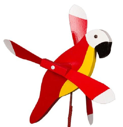 Wind SpinnersPARROT PENGUIN PUFFIN WIND SPINNER - Amish Handmade Whirlybird WhirligigsbirdbirdsSaving Shepherd