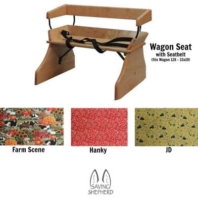 WagonFULLY LOADED DOUBLE TANDEM WAGON - 3 Deluxe Maple Cushioned Benches All Terrain TiresAmishWheelsfun & gamesoutdoorRedSaving Shepherd