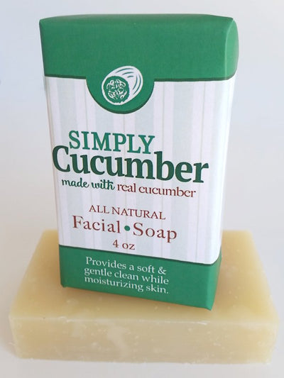 SoapSimply Cucumber Conditioning Soap ~ All Natural Handmade 3.5ozACEsoapSaving Shepherd