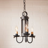 Country LightingSMALL AMHERST Handcrafted Three (3) Candelabra Country Hanging LightcandelabracandleSaving Shepherd