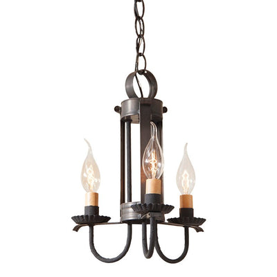 Country LightingSMALL AMHERST Handcrafted Three (3) Candelabra Country Hanging LightcandelabracandleSaving Shepherd