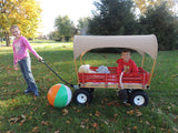 Wagon48" POLY BED WAGON - Heavy Duty 1100lb Capacity 13½" Tires & Hand BrakeAmishWheelsfun & gamesSaving Shepherd