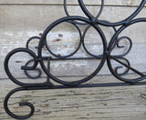 Wine AccessoriesPRIMITIVE WROUGHT IRON WINE RACK 3 Bottle Hand Forged RackSALEwine accessoriesSaving Shepherd