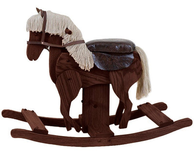 Wooden & Handcrafted ToysGALLOPING ROCKING HORSE - Solid Oak "Clackity" Hobby Horsechildrenchildren furnitureSaving Shepherd