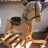 Wooden & Handcrafted ToysLARGE ROCKING HOBBY HORSE - Solid Oak in 5 Finishes Amish Handmade USAchildrenchildren furnitureSaving Shepherd