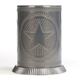 Country LightingPUNCHED TIN CANDLE WARMER Handmade Accent Light Star Pattern in 3 Finishes USAaccentaccent lightSaving Shepherd