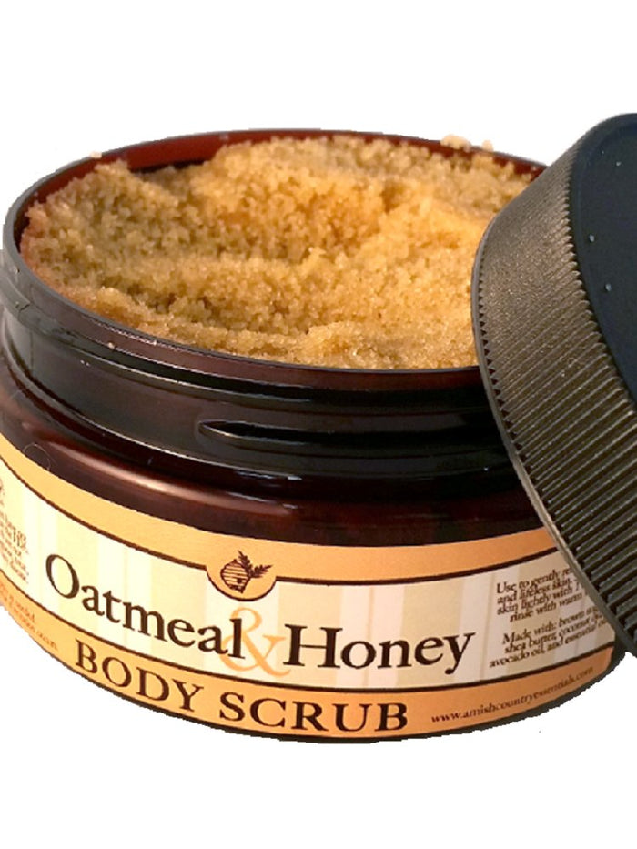 Skin CareOatmeal & Honey Body Scrub - All Natural & Handmade with Essential OilsACEbathSaving Shepherd