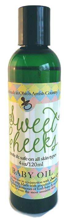 Oils & BalmsSWEET CHEEKS BABY OIL~ All Natural Mild Skin Grapefruit Essential Oil USAACEbalmsSaving Shepherd