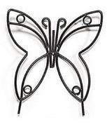 Wrought IronWrought Iron Butterfly Garden Stake - Amish Handmade Lawn Wall Decor in 3 FinsihesbutterfliesbutterflySaving Shepherd