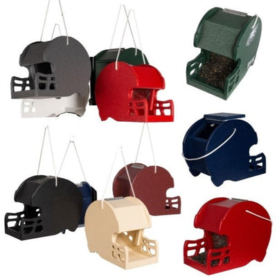 Bird FeederFOOTBALL HELMET BIRD FEEDER - 4 Season All Weather Polybirdbird feederSaving Shepherd